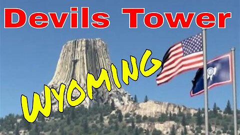 🌋🌋 Port of Entry Chaos Devils Tower National Park Wyoming Gorgeousness #RedHurricaneTeamTruckers 🌋🌋