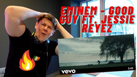 FIRST TIME LISTENING EMINEM - GOOD GUY FT. JESSIE REYEZ((INSANE IRISH GUY REACTION!!))