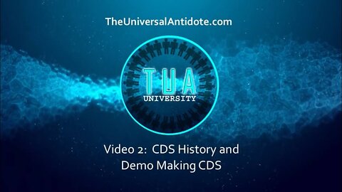 Schulungsvideo 2: CDS-Geschichte und Demonstration