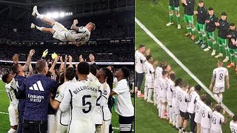 Toni Kroos Emotional Real Madrid Farewell at Santiago Bernabeu