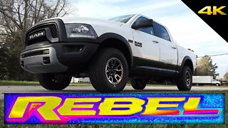 2016 RAM REBEL 1500 - In-Depth Look in 4K