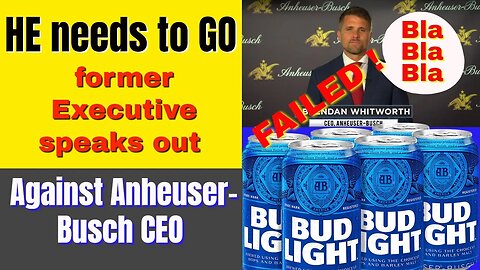 They want HIM GONE ! Resignation over Bud Light Fiasko #budlight #boycott