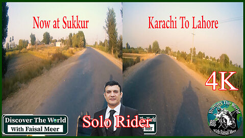 Karachi To Lahore || Solo || Reached Sukkur Going To Bahawalpur Watch In HD Urdu/Hindi