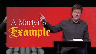 A Martyr’s Example | Acts 6-7 | Gary Hamrick