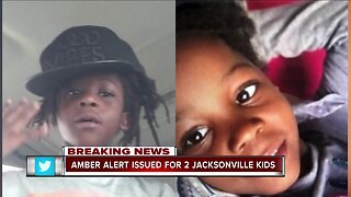 Amber Alert issued for two Jacksonville kids