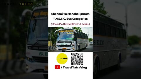 #tnstc Bus Categories For #chennai to #mahabalipuram #shorts #travelyatra