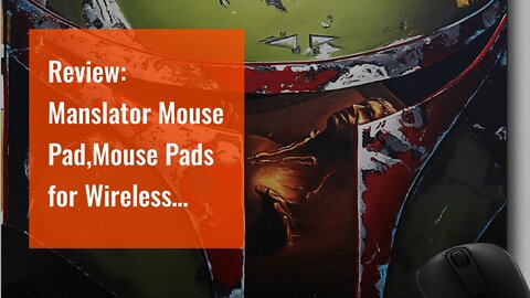 Review: Manslator Mouse Pad,Mouse Pads for Wireless Mouse,Cute Bear Anime Mousepad for Laptop D...