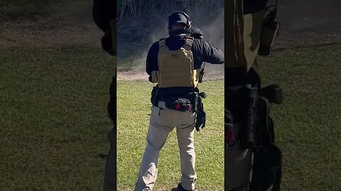 Shooting while walking drills. Sig, CZ, Triarc systems, under armour, 511 gear, high speed gear