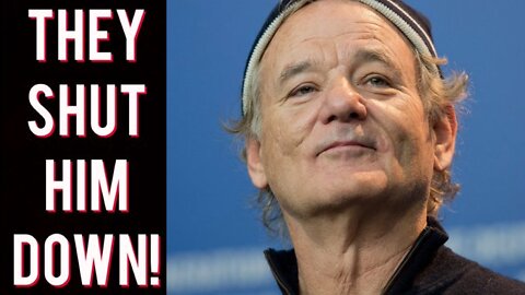 Hollywood actress OFFENDED by Bill Murray's "Inappropriate joke!" SHUTS DOWN movie and cancels him!