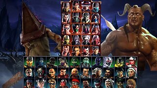 Mortal Kombat 9 - Expert Tag Ladder (Pyramid Head and Motaro) - Gameplay @(1080p)