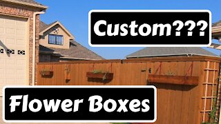 Custom Flower Boxes