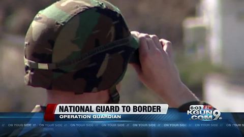 Operation Guardian is underway with 225 Guardsmen deployed to the border 6pm