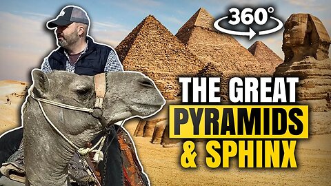 360° VR, Explore and Tour the Pyramids and Sphinx of Egypt.