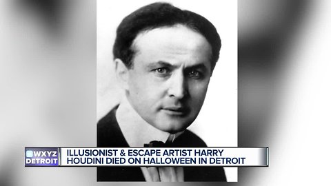 Remembering Harry Houdini's Halloween death in Detroit 92 years later