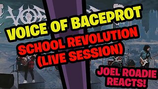 Voice of Baceprot - School Revolution (Live Session) - Roadie Reacts