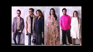 Riteish-Genelia, Neil Nitin Mukesh & others at a fashion event by Abu Jani-Sandeep Khosla