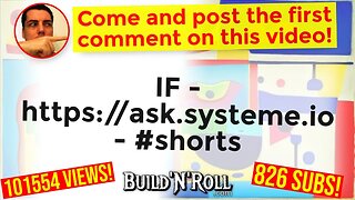 IF - https://ask.systeme.io - #shorts