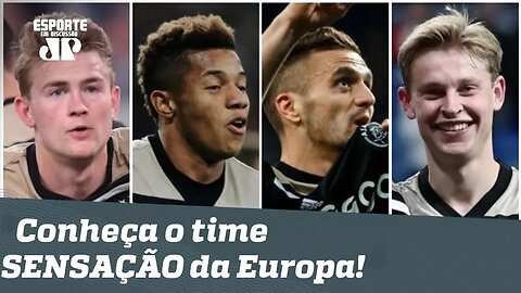 "O Ajax NÃO TEM MEDO de ENCANTAR!" Conheça o time SENSAÇÃO da Europa!