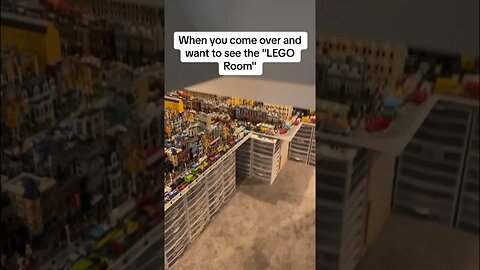 insane LEGO room tour #shorts