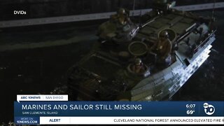 Search for service members continues into Saturday