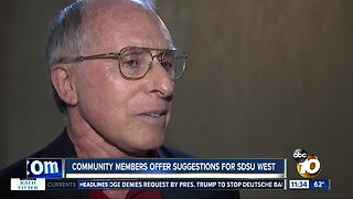Community members offer suggestions for SDSU West