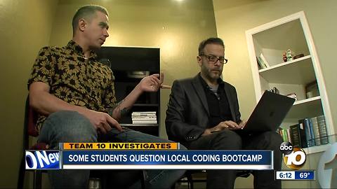 Some students question local coding bootcamp