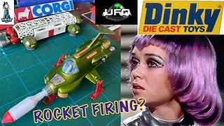 Dinky UFO Interceptor Restoration Part 2