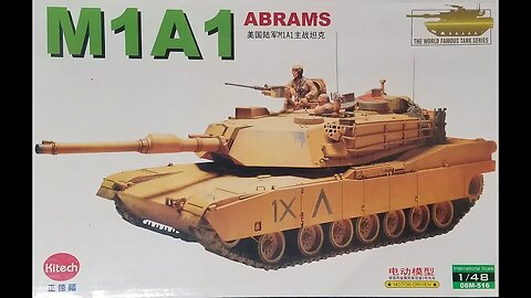 1/48 Kittech M1A1 Abrams Review/Preview