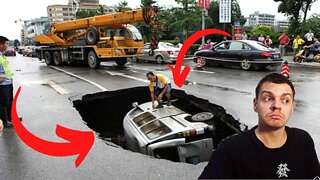 Reacting to Potholes in China