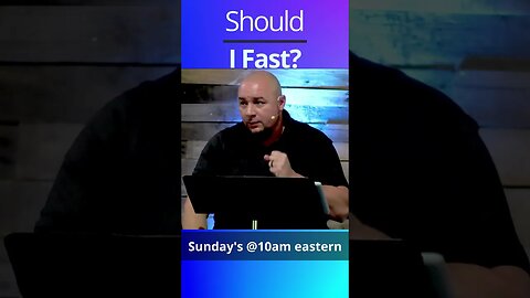 How often should I fast? #faithquestions #fasting #jesus #god #holyspirit #onlinechurch #bookofacts