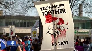 Wisconsin group marches against immigration program