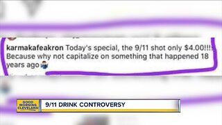 Akron bar facing backlash after promoting 9/11 drink special