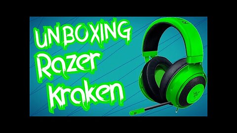 UNBOXING AUDÍFONOS RAZER KRAKEN