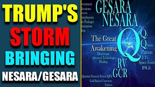 URGENT NEWS: TRUMP'S STORM BRINGING NESARA/GESARA! WHITE HAT REVEALS RULES FOR MILITARY TRIBUNAL!