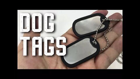 Blank Stainless Steel Dog Tag Set with Chains & Silencers Review