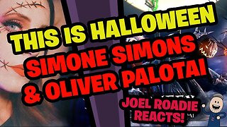 This is Halloween Cover by Oliver Palotai & Simone Simons - Roadie Reacts