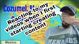 Reacting to my first videos as a content creator