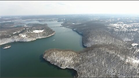 "Loch Raven Reservoir - Winter"