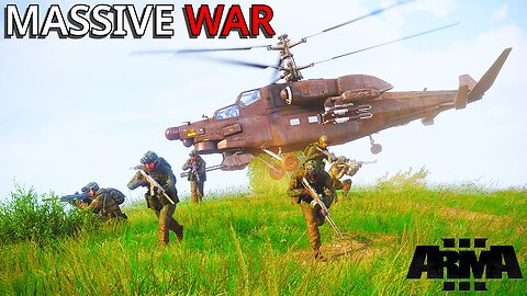 The BEST Army Mil Sim EVER! - ARMA 3 Massive 24/7 WAR