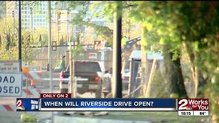 City of Tulsa: Riverside Drive reopens this summer