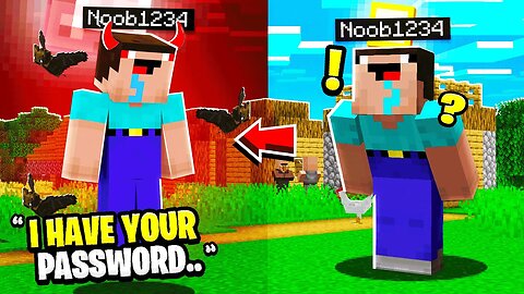 I Pretended To Be Noob1234's EVIL Twin - Minecraft
