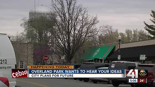 Overland Park wants to hear your ideas