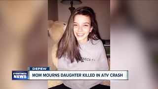 Mom mourns daughter killed in ATV crash