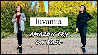 Luvamia Amazon Clothing Try on Haul