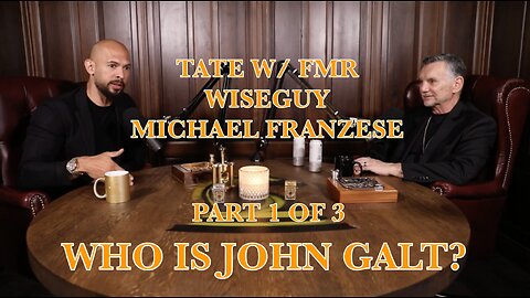 FMR WISE GUY GANGSTER MICHAEL FRANZESE SITSDOWN W/ ANDREW TATE. SOLUTION 4 OUR WORLD. JGANON, SGANON