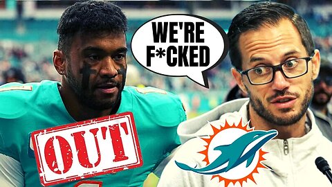 It's OVER For The Miami Dolphins! | QB Tua Tagovailoa Ruled OUT For Playoff Game Due To Concussion