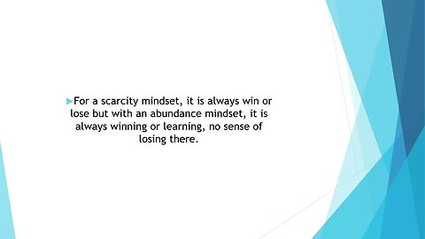Abundance Mind set Go from Scarcity To Prosperity! Get you blueprint today!