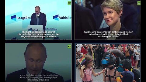 Putin gives a speech about the destruction of Western society and it will blow your mind!