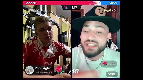 Nadin cu Doru pe live TikTok te tunzi chel dacă pierzi