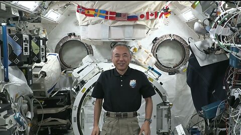 SPACE STATION ASTRONAUT DISCUSSES LIFE IN SPACE